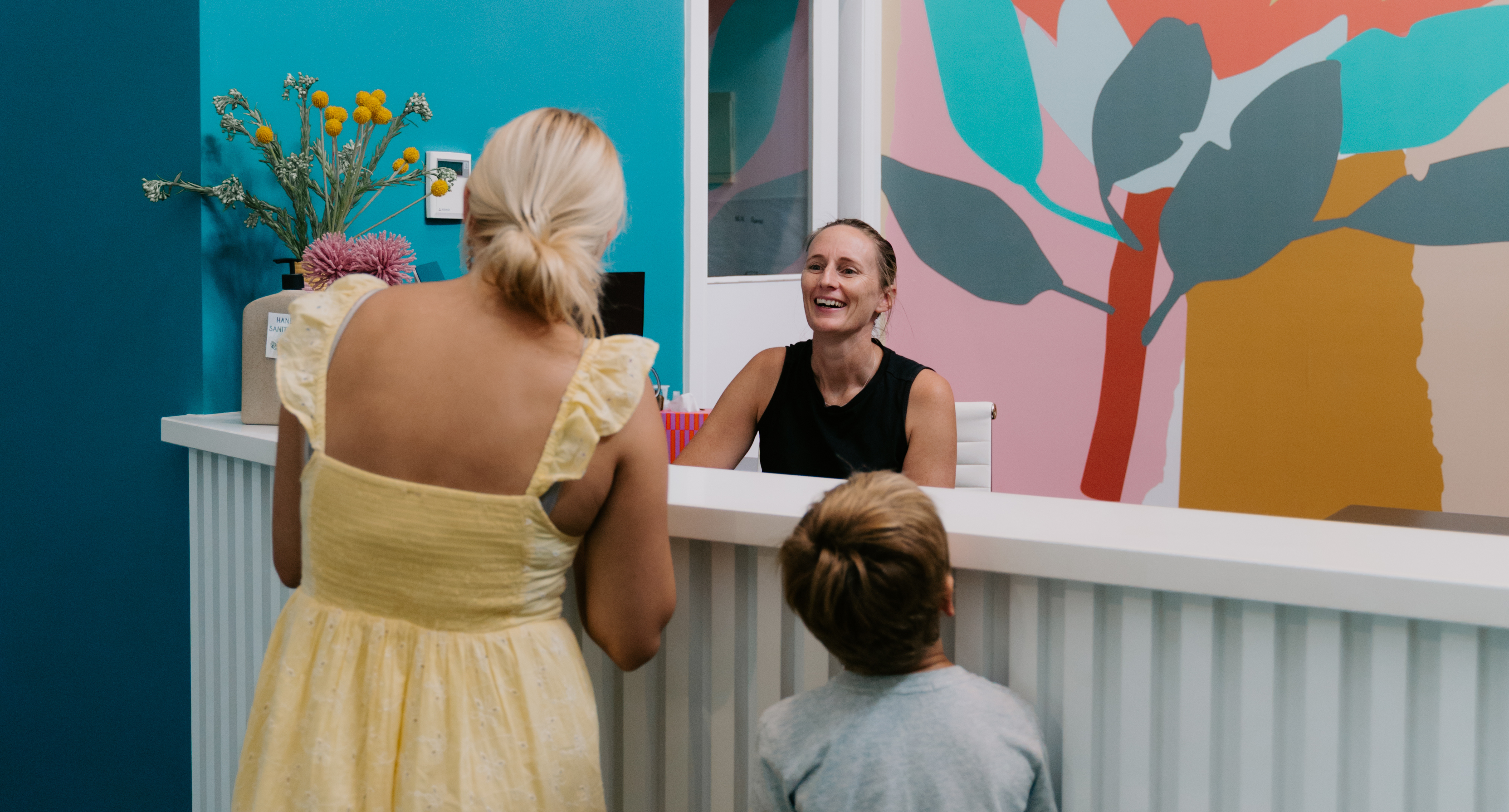 the play project clinic front desk